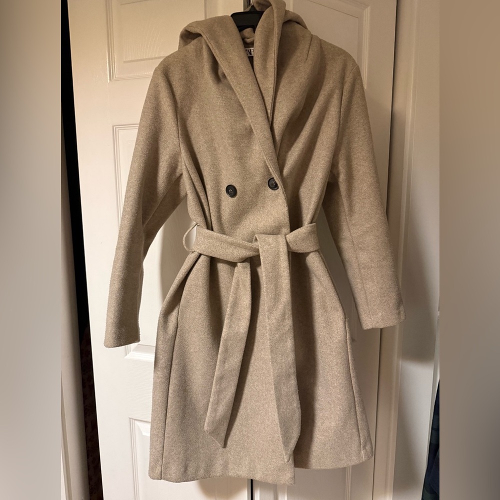 Zara Classic Beige Trench Coat